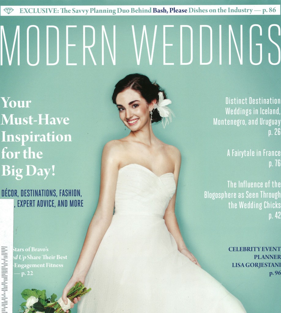 Modern Weddings Magazine cover