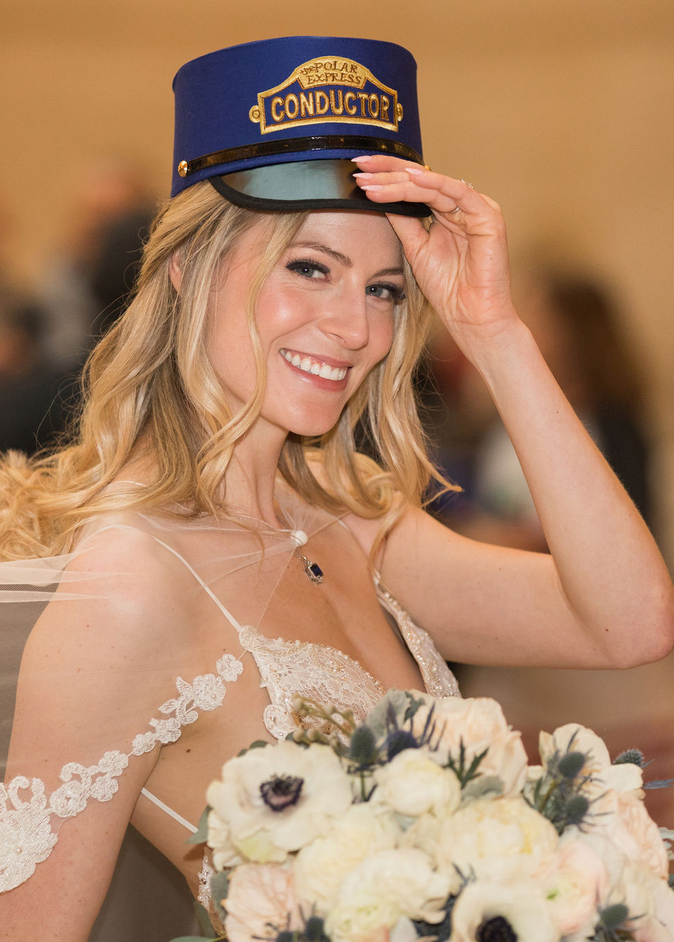 Bride at Union Station Chicago